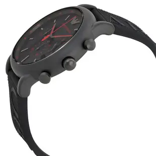 ARMANI手錶 男錶 三眼計時錶 AR11024 美國公司貨 矽膠錶 開立發票實體店面