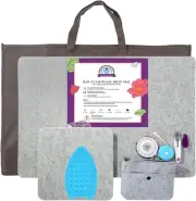 Portable Quilting Ironing Mats: Effortless Pressing with 100% Wool Construction