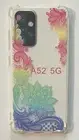 Phone Case For Samsung Galaxy A52 5G Transparent Rainbow Lace Flowers Floral