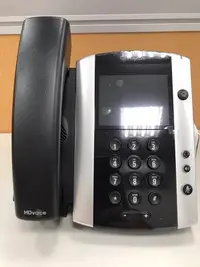 在飛比找Yahoo!奇摩拍賣優惠-(新品)Polycom VVX500 商務多媒體電話