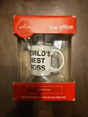Hallmark The Office World's Best Boss Coffee Mug Ornament Michael Scott NBC