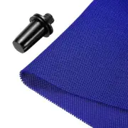 Speaker Grill Cloth 20 x 63 Inch Stereo Mesh Fabric with Buckle Blue