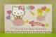 【震撼精品百貨】Hello Kitty 凱蒂貓~卡片-氣球粉