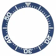BEZEL INSERT FOR OMEGA WATCH SEAMASTER MIDSIZE 2052.50,2053.80 , 2253.80 BLUE