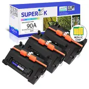 3PK CE390A 90A Toner Compatible with HP LaserJet M603dn M603n M602n M601dn M602x
