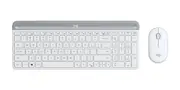 Logitech MK470 Slim keyboard RF Wireless Silver, White