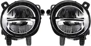 1Set Front 63177315559 63177315560 LED Fog Light Lamp Compatible for BMW 3 Series F20 F22 F30 F35 LCI