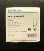 Lutron Homework’s HRST-PRO-N-BI Dimmer New