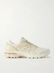 [Asics] Asics - Gel-terrain Rubber-trimmed Mesh Sneakers - Beige - UK 9.5 UK 9.5 Neutrals
