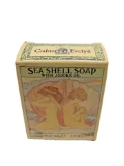 Crabtree & Evelyn Sea Shell Soap with Jojoba Oil New in Box 1.9 oz 1978
