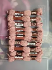 10 x DMC Tapestry Wool Skeins 7193 Laine Colbert Wool Pink