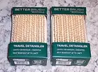 TWO EcoTools Better Brush Travel Detanglers NEW IN BOX