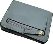 [Generic] Wallet for Women RFID Genuine Leather Slim Small Compact Pocket Wallet Ladies Mini Purse