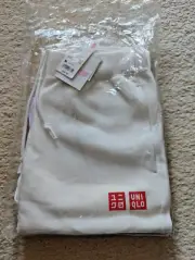 Uniqlo Dry Stretch Sweat Pants FZ102, Novak Djokovic 2015, Size M, White