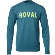 Royal Core Long Sleeve MTB Jersey - CORP - Steel Blue Heather - 2022