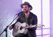 Gaz Coombes of Supergrass performs at Absolute Radio on January 24, 20- Photo 3