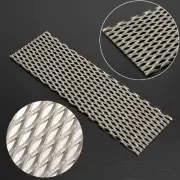 Titanium Metal Mesh Sheet Perforated Type Hole Plate Electrode 50mm x 165mm