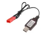 3.7V Li-Po Battery Pack USB Charger with JST Connector