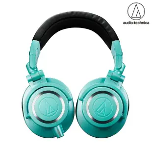 【audio-technica 鐵三角】ATH-M50X IB 冰藍色專業監聽 耳罩式耳機(2023限定色登場)