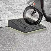 Heavy Duty Automotive Driveway Ramps, Portable Wheelchair Curb Ramps, Rubber Threshold Ramp Handicap Ramps for Doorway Sidewalk Garage Warehouse(50x50x12cm)