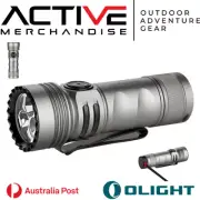 Olight Seeker 4 Mini Titanium 1200 Lumen Mini EDC Torch with UV Light