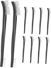 IMIKEYA 10pcs Double-Ended Bristle Cleaning Brush Set Multi-Function for Keyboard Laptop Nail and Kitchen Cleaning Soft Bristles for Stain Removal Effortless