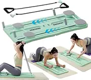 Multi-Functional Exercise Board,Home Pilates Reformer,Workout Equipment for Abdominal &Core Strength Training, Exercise Board for Home Gym Fitness,Foldable, Lightweight and Efficient