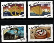 Stamps Uganda 1992 World Of Columbus 500th Anniversary Discovey