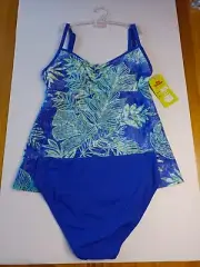 1 SUMMER BATHERS BAKINI BOTTOM + TANK TOP - RRP $139 - NEW WITH TAGS, SIZE 16