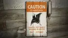 Stingray Novelty Distressed Sign, Personalized Wood Sign