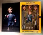 NECA HORROR CHUCKY 8” ULTIMATE ACTION FIGURE GOOD GUYS HE WANT YOU FOR A FRIEND