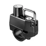 Motorcycle Helmet Lock -Theft Security Locks with Battery Car Helmet Lock D5V7