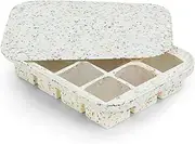 W&P Silicone Everyday Ice Cube Tray, Speckled White