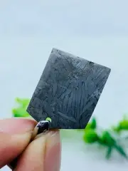 Natural Aletai Iron Meteorite Cut Slabs Etched Perfect Fusion Crust 27G
