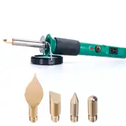 Professional Soldering Pen Desoldering Toolset Adjustable Temperature Pyrography