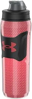 Under Armour UA 28oz Insulated Playmaker Squeeze Red Dash OSFA