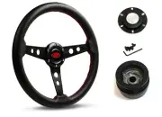 SAAS Steering Wheel SW616OS-L & boss for Nissan Pulsar N15 1995-1999 (for: Nissan)