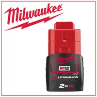 在飛比找PChome24h購物優惠-Milwaukee 美沃奇12V鋰電池系列M12B2