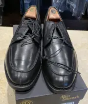 NWT Allen Edmonds Stockbridge Men’s Black Leather Split Toe Oxford Brogue - 12