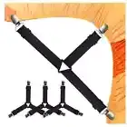 Bed Sheet Straps Upgrade Fitted Bed Sheet Holders Corners Nonslip Sheets A41-