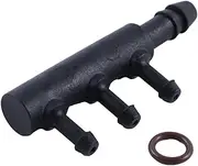 YLQASOON Fuel Manifold 5004610 395540 Compatible with Johnson/Evinrude 25-300 Hp 1985-2005