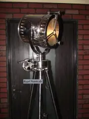 Halloween Searchlight Spot Light Floor Lamp Revolving Light and Tripod Décor
