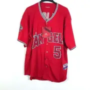 Albert Pujols Jersey 54 Majestic All Star Game 2010 Red NEW Red Angels Baseball
