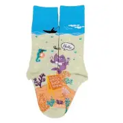 Fish Feast Under the Sea from the Sock Panda (Adult Small)