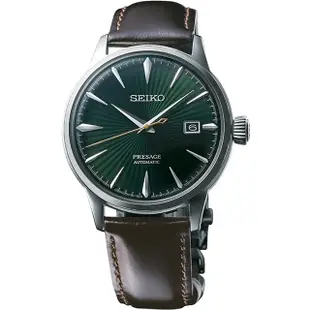 SEIKO 精工 Presage Cocktail 調酒師機械手錶-40mm 4R35-01T0M(SRPD37J1)