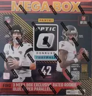 2024 Panini Donruss Optic Football (42 Cards Per NFL Mega Box) - Blue Hyper