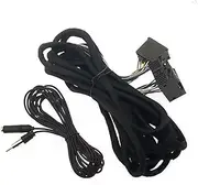 A30P-Car Radio Stereo Wiring Harness Adapter Plug Power Cord Adapter Cable Compatible for BMW 3 Series E46 5 Series E39 X5 E53 1998-2007