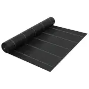 vidaXL Weed & Root Control Mat Black 2x5 m PP