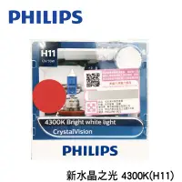 在飛比找蝦皮商城優惠-PHILIPS 飛利浦燈泡 新水晶之光 H11/55W