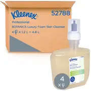 Kleenex Botanics Luxury Foam Skin Cleanser 4 x 1.2L (52788)